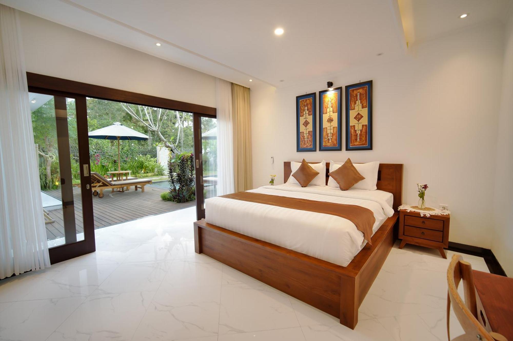 Titian Dewi Villa Ubud - 3 Bedroom Private Villa Close To Cretya Day Club テガララン エクステリア 写真