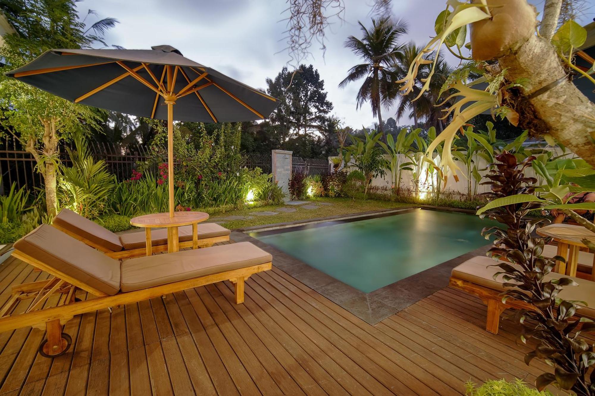 Titian Dewi Villa Ubud - 3 Bedroom Private Villa Close To Cretya Day Club テガララン エクステリア 写真